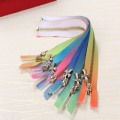 Fashion Rainbow Tape Brass Zipper