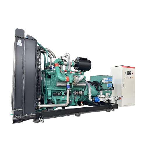 Conjunto gerador de turbina a gás natural e biogás