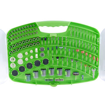 342-piece rotary accessory set, includes 50-piece sanding band, 2-piece cloth wheel