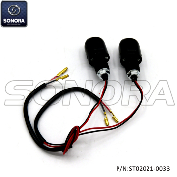 E-mark LED winker SMOKE LENS BLACK BODY(P/N:ST02021-0033) top quality