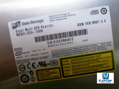 8x Sata 12.7mm Dvd Burner Dvd+/-rw Hl Gsa-t50n For Toshiba L305 S5921 /acer Aspire 4730z