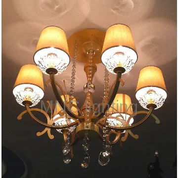 elegant weige ceiling light ,6L chandelier