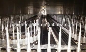 CCZK-100A Automatic UV /UV coating line equipment/perfume cap UV coating system /plasitc products UV paintingting line