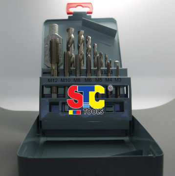 15 Pieces DIN Tap and Dies Sets
