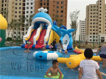 Hot sale water play equipment water park equipment water park inflatable