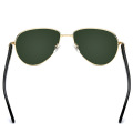 Aviators Black Buffalo Horn Sunglasses