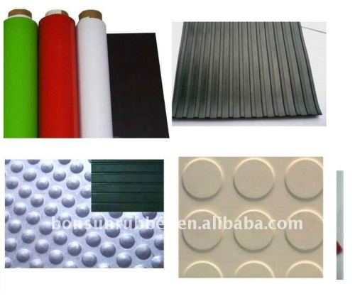 Fine Ribbed Rubber Matting 3mm & 6mm Thickness