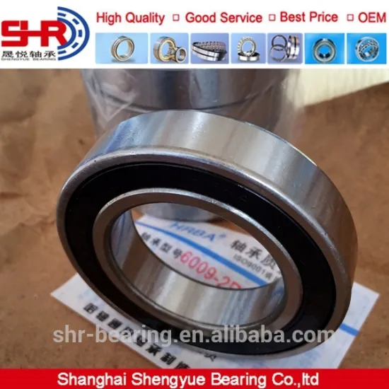 Low price bearing 6009RS, Deep Groove Ball Bearing 6009-2RS 6009 2RS