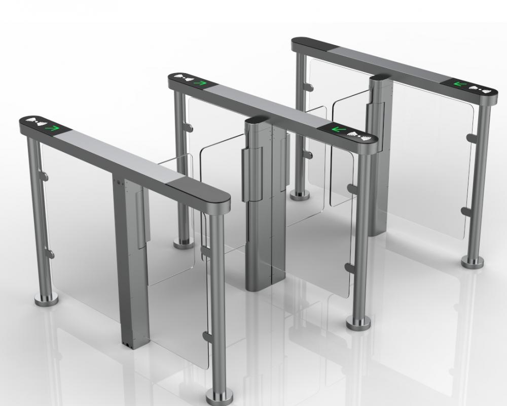 Elegant Speed lane Optical Swing Turnstile Speed Gate