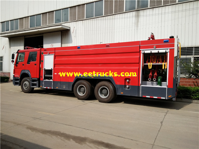 4000 Gallons Heavy Rescue Fire Trucks