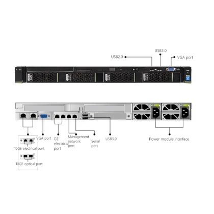 Original Huawei RH 1288H V5 Network Rack Server