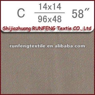 100% Cotton Factory/School/Nurse/Police/Chef/Workwear/Uniform Fabric 14x14 96x48