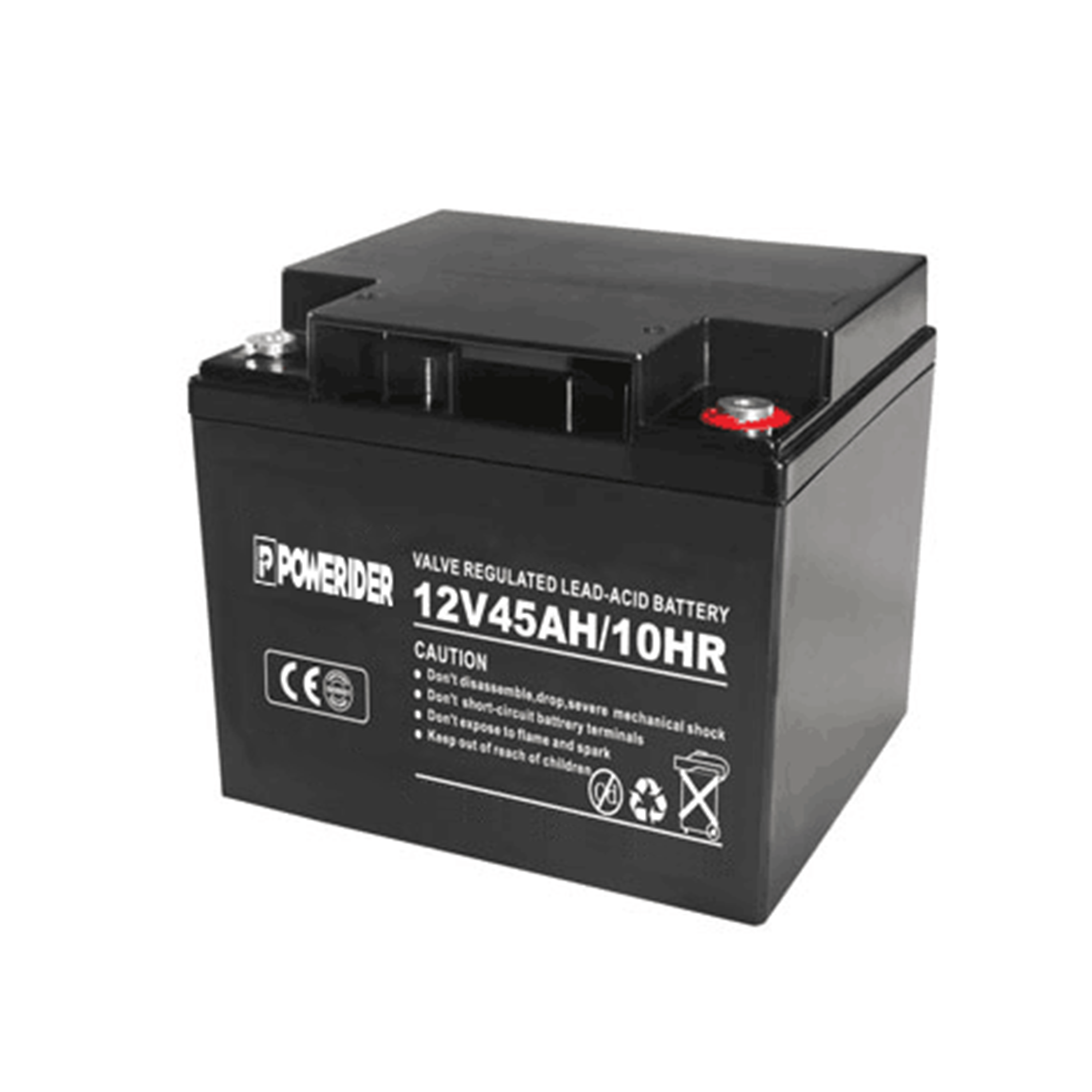 12V 45AH lead acid battery