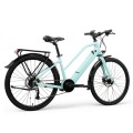 City Electric Bike With Passenger Seat