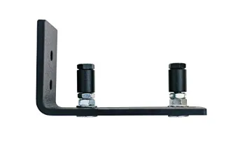 Barn door guide nylon roller wheel bracket
