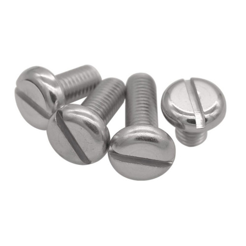 DIN85 Stainless Steel Slotted Pan Head Machine Screws