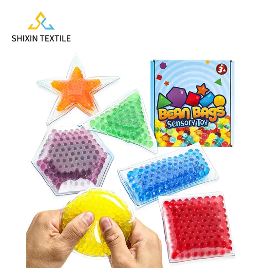 Customized Montessori Learning Toys: A Comprehensive Gel Bead Bag Pack for Developing Digital Cognition, Shape Recognition, and Sensory Skills in Autism Spectrum Children