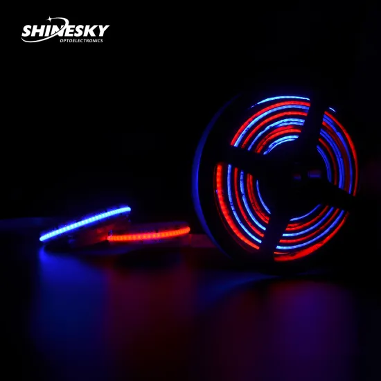 DC24V 840Leds/m RGB COB LED Strip for Uniform Luminescence and Colorful Effects