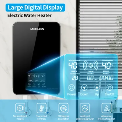 8KW 220V Instant Electric Water Heater for Constant Temperature Hot Water Supply