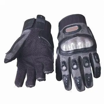 Motorcycle Gloves, Rubber Panton, Imitation Carbon Fiber Protector