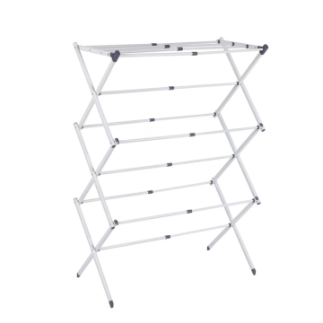 Telescopic Multi-Storey Iron Clothes Rack for Kitchen & Bathroom