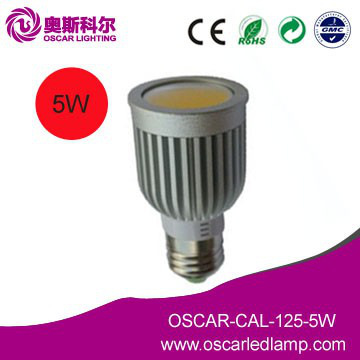 LED spot light high power COB 5W cool white with CE & RoHS