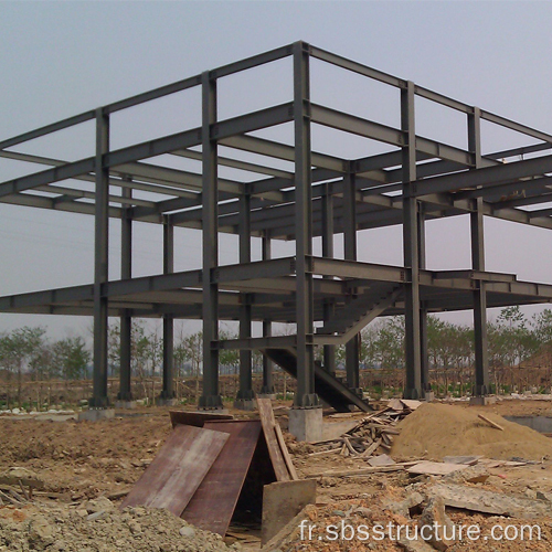 Plate-forme de structure en acier de jardin préfabriqué