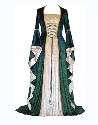 Renaissance Medieval Long Dress