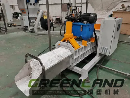 Greenlandplast Styrofoam Compressor: Expanded Polyethylene (EPS) Foam Compactor Recycling