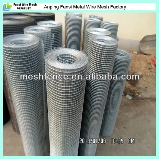 4' x50' electro plating galvanized welded mesh