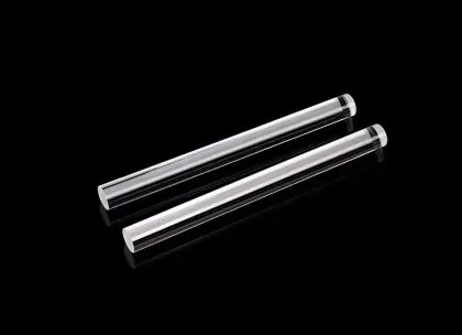 Wholesale High-Temperature Transparent Quartz Crystal Optical Glass Rods