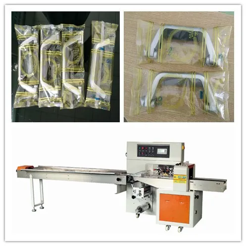 Door handle flow automatic packaging machine