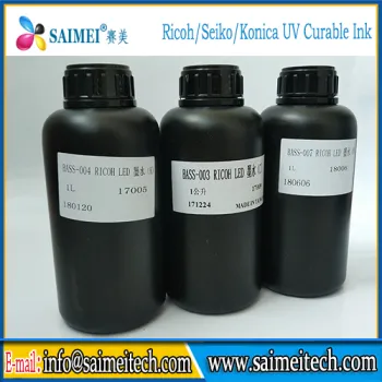 UV Ricoh/Seiko/Konica ink for UV Printhead Made In Taiwan