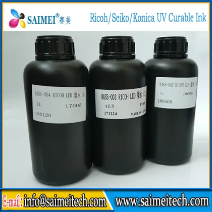 UV Ricoh/Seiko/Konica ink for UV Printhead Made In Taiwan