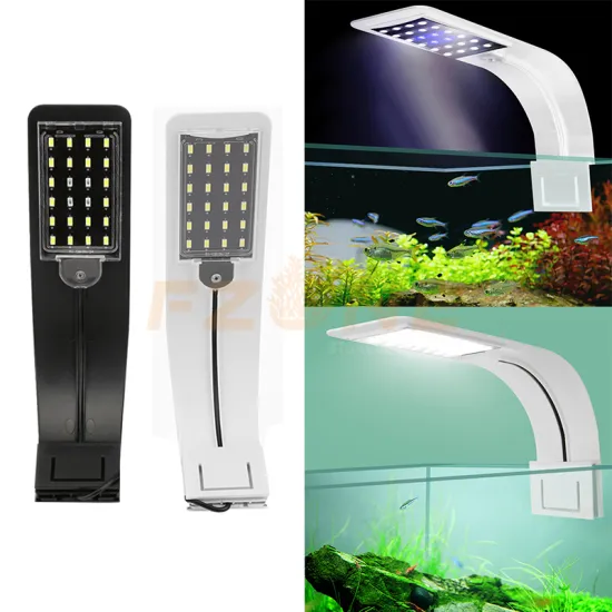 Super Slim LED Aquarium Light Lighting Plants Grow Light Aquatic Plant Lighting Waterproof Clip-on Lamp Energy Saving Lamp