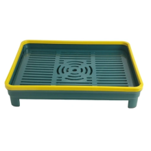 Plastic Draining Tea Tray For Home And Office