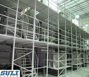 Industrial High Capacity Storage Mezzanine Racking