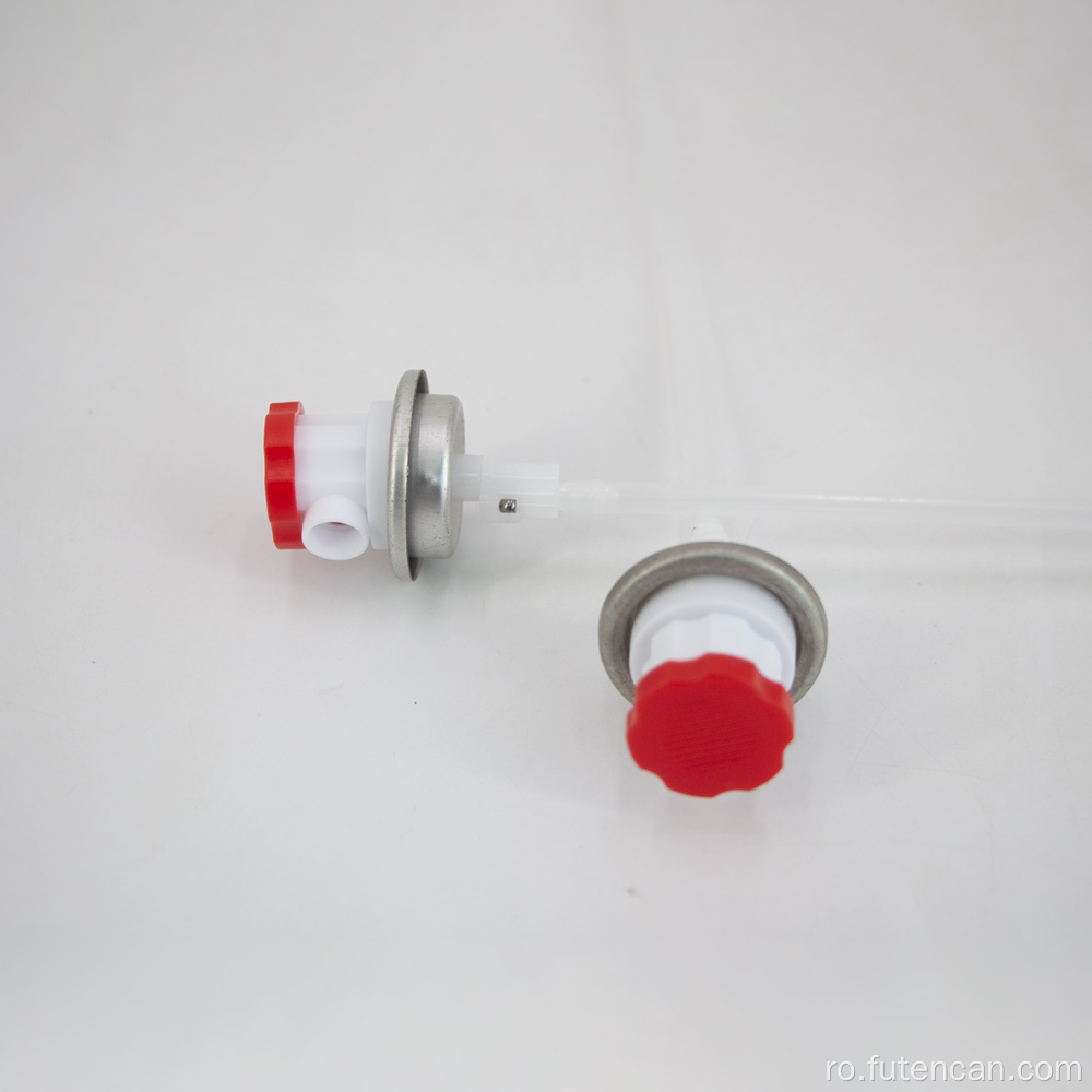 Spray de curățare tablă de tablă din plastic, supapă duză