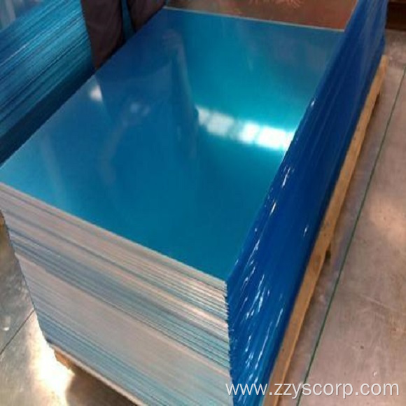 aluminium sheet with PVC