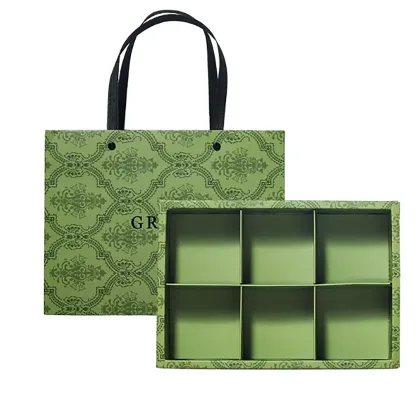 Customizable green packaging box