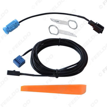 Bluetooth-Compatible Wiring Harness and Microphone Kit for Audi Q3 A3 Radio Bluetooth Cable