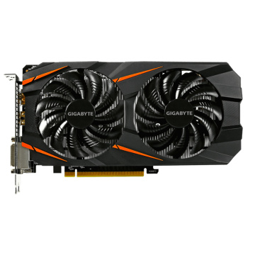 Gigabyte Graphics Card GTX 1060 WINDFORCE OC 3G NVIDIA GeForce Integrated with 3GB GDDR5 192bit memory for PC Used