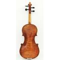 Nice flame maple spirit painting Antique Violin