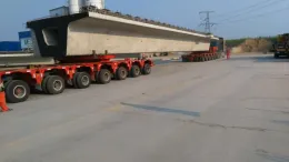 Custom Girder Carrier Trailer for Industrial Use