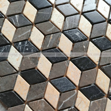 Ebro hexagon Carrara natuurlijke marmeren steenmozaïektegels - zwembadpatronen van zwembad