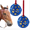 Jouet mangeur de foin à la boule de gâterie à cheval