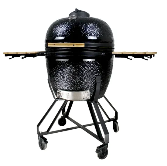 BIG 27 Inch Green Outdoor BBQ Manufacturer Auplex Ceramic Kamado Egg Grill XXL 29