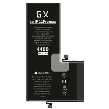 GX az Apple 11Promax -hoz, nagy kapacitású akkumulátorral