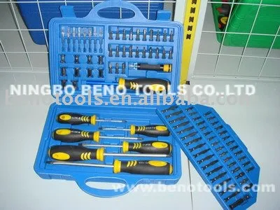 beno tools factory manufacturer and exporter with good quality and perfect price 95pcs screwdriver tool set swiss kraft tool set