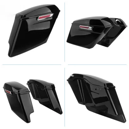 Factory Supply Motorcycle Side Box: Hard Storage Bags in Single Color